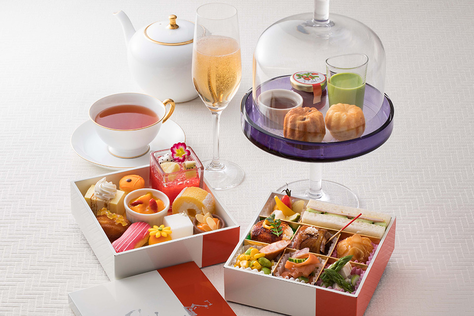 modern afternoon tea